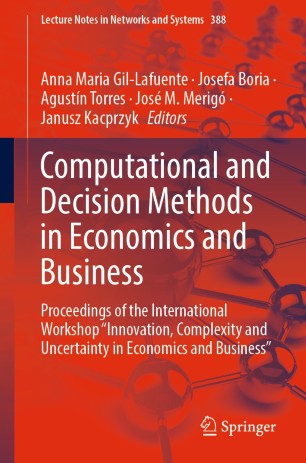 COMPUTATIONAL METHODS IN ECONOMICS